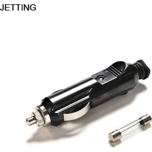 JETTING Car Cigarette Lighter Socket Plug Adapter Charger+15A Fuse Connector 12V 24V 180W Drop Shipping