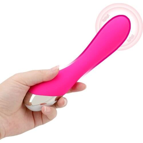 USB Rechargeable Female Masturbation G Spot Magic Wand Clitoris Stimulator Dildo Vibrator Sex Toys For Women AV Stick