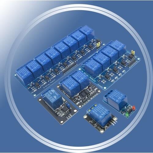 1 2 4 8 Channel DC 5V Relay Module with Optocoupler Low Level Trigger Expansion Board For Arduino Raspberry Pi
