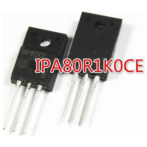 5PCS 10PCS IPA80R1K0CE 8R1K0CE TO-220F