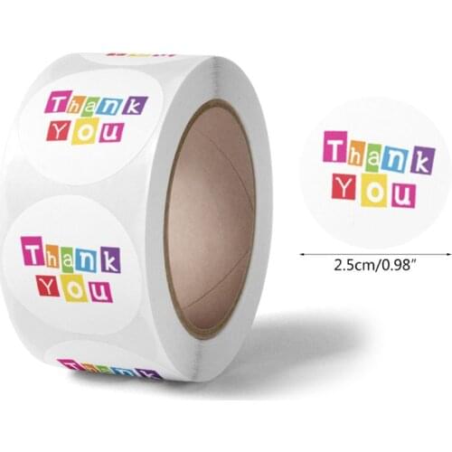 500pcs Have a Nice Day Stickers Round Seal Label for Small Shop Wedding Gift Package Envelope Stationery Sticker