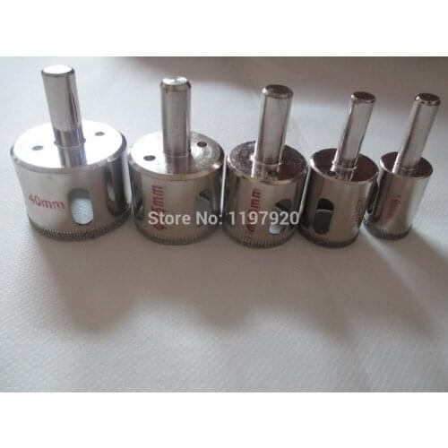 Fixmee Diamond Holesaw 19mm-40mm Hole Saw Tile Ceramic Glass Porcelain Marble Drill Bits