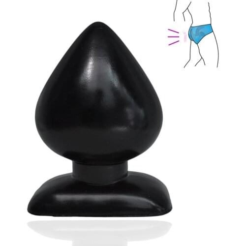 New Style Spades Shape High Quality Soft PVC Anal Thick Anal Plug Alternative Adult Erotic Penis Sex Toy