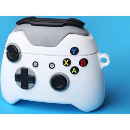 Anime Cartoon Retro Gamer 3D Case for AirPods 1 2 pro charging box soft silicone Wireless bluetooth earphone cover with hook