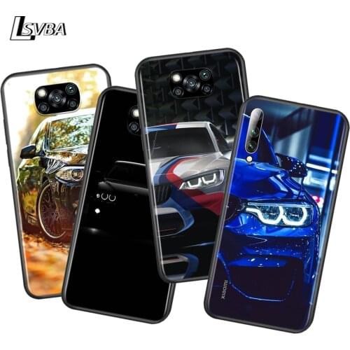 Blue Red Cool Car For Xiaomi Poco X3 NFC M2 X2 F2 C3 M3 F1 Pro Mi Play Mix 3 A3 CC9E A2 A1 6 5 Lite Phone Case