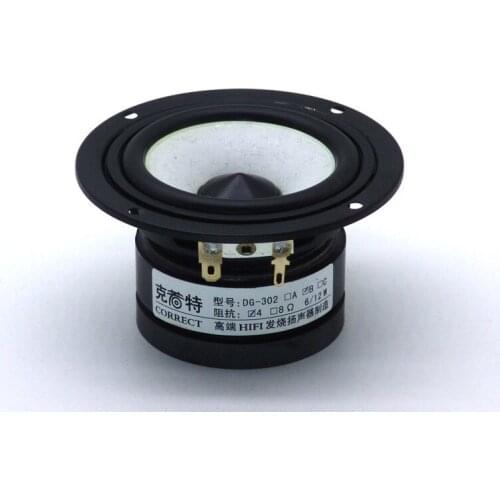 2pcs HiFi Speakers 3 Inch Full Range Speaker Bluebooth desktop loudspeaker 89.5dB 8/4ohm