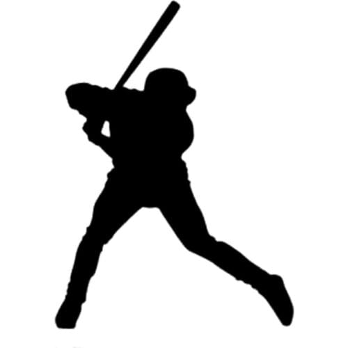 Fuzhen Boutique Decals Exterior Accessories Fashion Extreme Movement Baseball Player Decor Car Stickers Vinyl Silhouette
