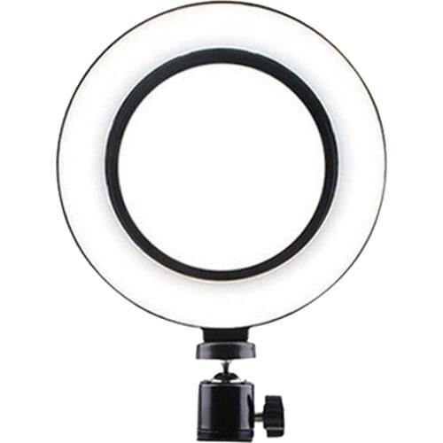 Ring Light with Wireless Remote and Phone Holder USB Powered for YouTube Live Stream Self-Portrait Video Shooting