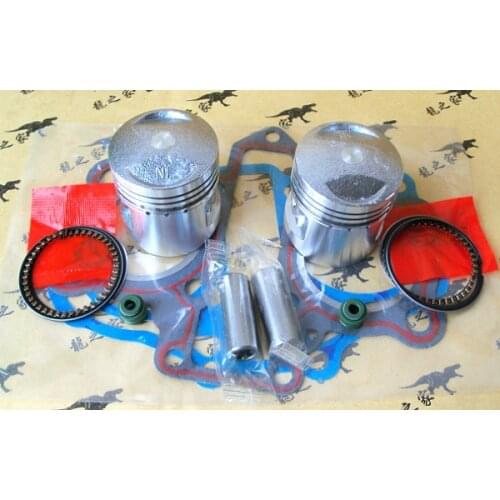 Motorcycle Piston Pin Ring Set Assembly for honda CBT125 CBT 125 125CC