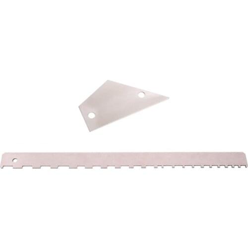 Guitar Bass Neck Notched Straight Edge Leveling Ruler + Fret Rocker Luthier Tool
