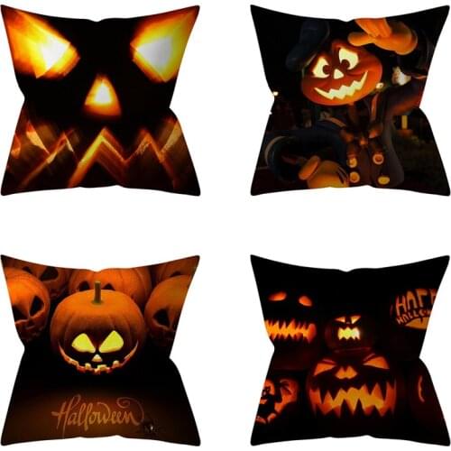 All Saints' Day Cushion Cover Throw Pillow Case for Home Chair Sofa Decoration Square Pillowcases