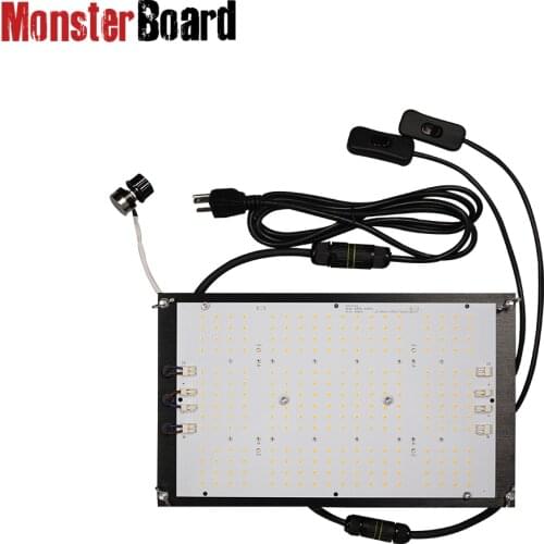 New arrival lm301h v4 UV IR switch monster led grow light 120w grow box kit