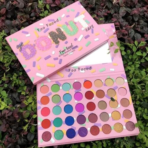 40 Colors Pearly Matte Eye Shadow Palette Pigmented Powder Shimmer Make Up Palette Dream Girl Student Eyeshadow Eyes Makeup Set