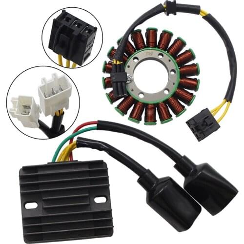 Motorcycle Voltage Regulator Rectifier+Ignition Magneto Stator Coil For Honda CBR1000RR 2004-2007 31100-MEL-315 31600-MEL-013
