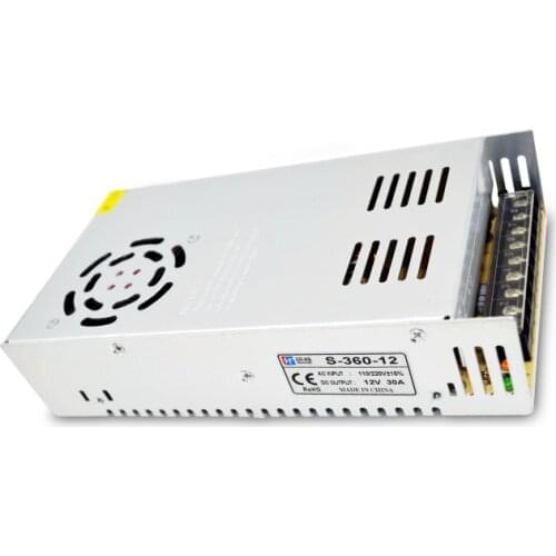 AC 100-240V DC 24V 15A 360W Lighting Transformer Switch Power Supply Adapter 24 V Volt For LED Strips CCTV Camera 3D Printer