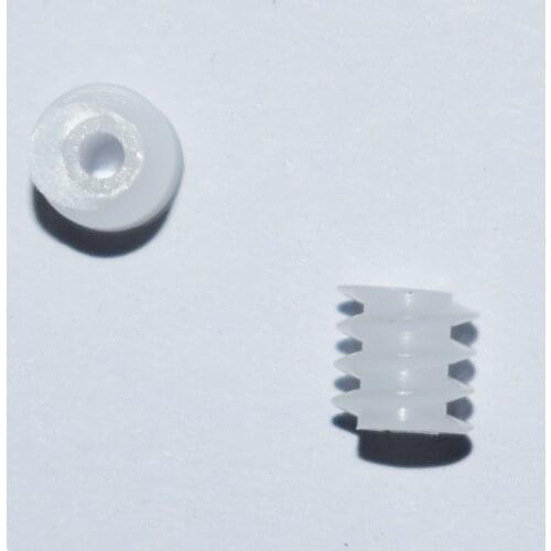10/100pcs/toy gear /0.5 modulus / motor worm gear / 6 * 6 * 2mm plastic gear / DIY model accessories/car accessories w62a