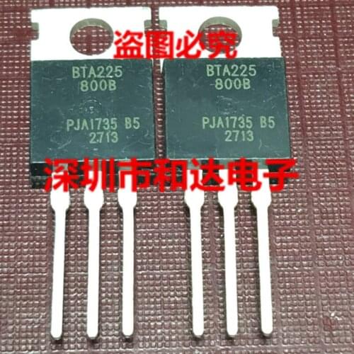 10PCS BTA225-800B BTA225 TO-220F