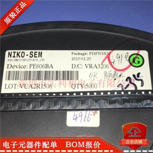 100% New Original In Stock PE606BA PE606B DFN33