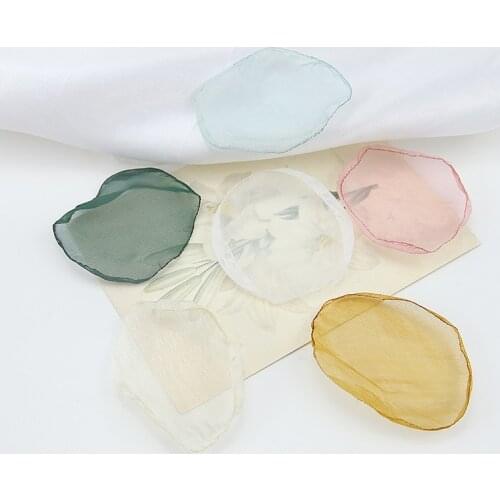 20pcs hot-sales Vintage Fairy Romantic Cloth Mesh Earrings For Women Hair Accessories Material Diy Handmade Jewelry Wholesale