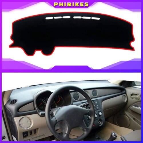 Car Dashboard Cover For Mitsubishi Outlander Airtrek 2001 - 2004 2005 2006 1st Generation Dashmat Pad Carpet Dash Mat Sun Shade