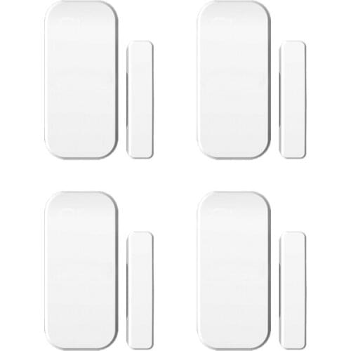 Intelligent Wireless Door Magnetic Sensor Detectors Door Gap Window Sensors 433MHz For Our Home Alarm System