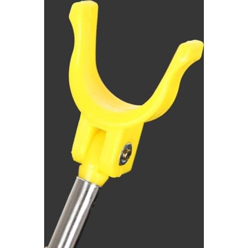 Square tube stainless steel fishing rod bracket, fishing rod, double turret, dual-purpose fishing rod, fishing gear