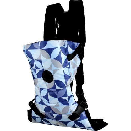 Molls Baby Easy Go Kangaroo Desen01-Blue-Dark Blue