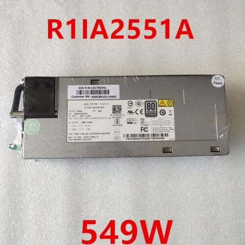 New Original PSU For AcBel 549W Power Supply R1IA2551A R2IS7551A