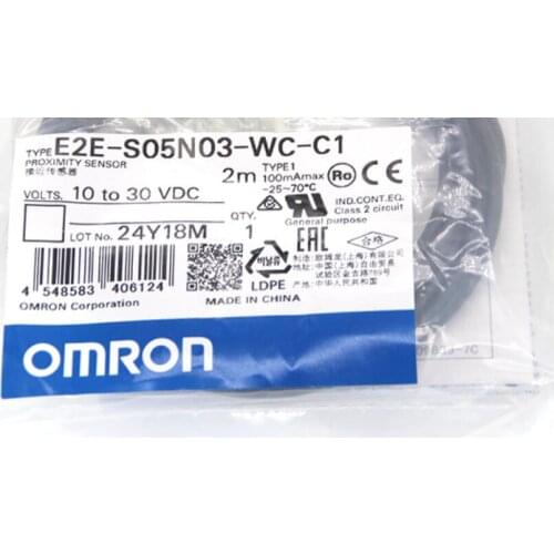 Omron original authentic proximity diameter M5 switch sensor E2E-S05N03-WC-C1/B1