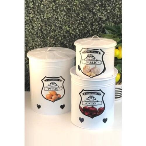 Outsize Jumbo Size Potato Onion Garlic Storage Container