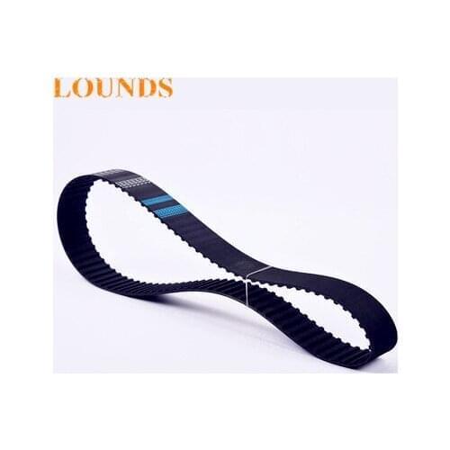 Free Shipping 675L050 teeth 180 Width 12.7mm=0.5" length 1714.500mm Pitch 9.525mm 675 L 050 L T Industrial timing belt 5pcs/lot
