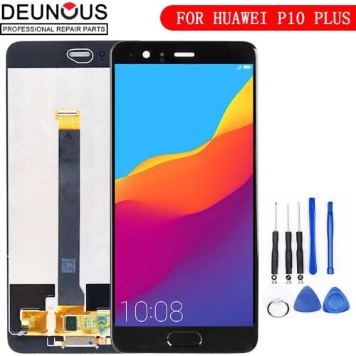 Tested 5.5'' For HUAWEI P10 Plus LCD Display with Touch Screen Digitizer Assembly Replacement Parts VKY-AL00
