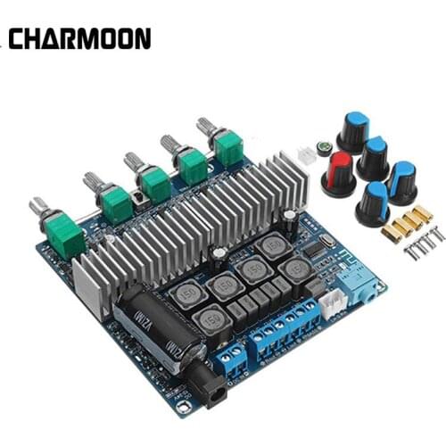 TPA3116 Bluetooth Amplifier TPA3116D2 2.1 Subwoofer Amplifier Digital Audio Board 2*50W+100W Bass HIFI For Subwoofer Speaker New