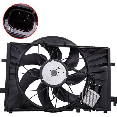 Radiator Cooling Fan Assembly For Mercedes Benz C240 (To VIN A666024) 2035050255