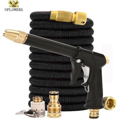 High Pressure Gardening Hose Spray Gun Car Washer Hose Washing Machine Gardening Hose Watering Nozzle Cleaning Water Gun