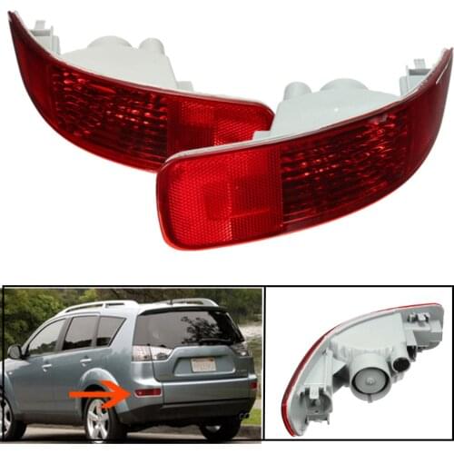 Rear Bumper Lamp Turn Signal Light Brake Lights Marker Lamps for Mitsubishi Outlander EX second 2007 2008 2009 2010 2011 2012