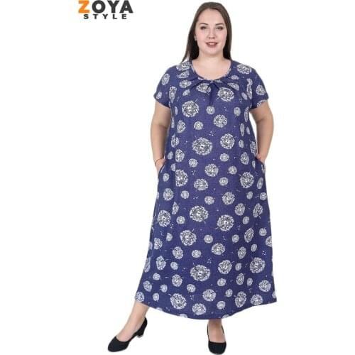 Летние платья с рукавами ZoyaStyle China At AliExpress