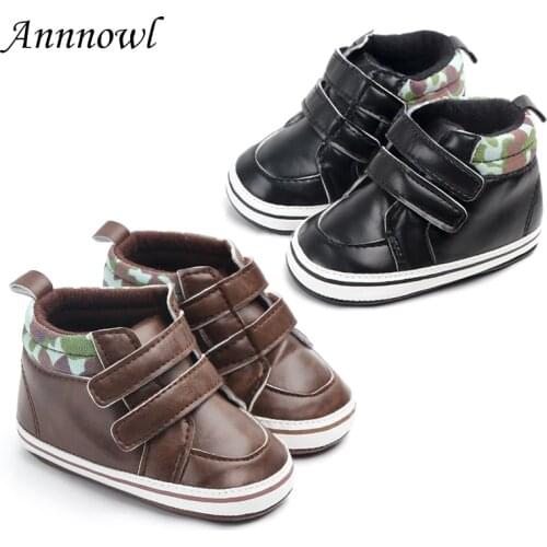 Annnowl Children's Leather Shoes