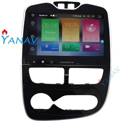 Car radio audio 2 din android stereo receiver For Renault Clio 2013-2019 touch screen car GPS navigation video multimedia player