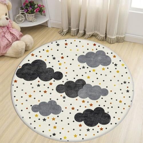 Football Pattern Kids Room Rug Crawling mat Rugs Baby Room Top astroturf