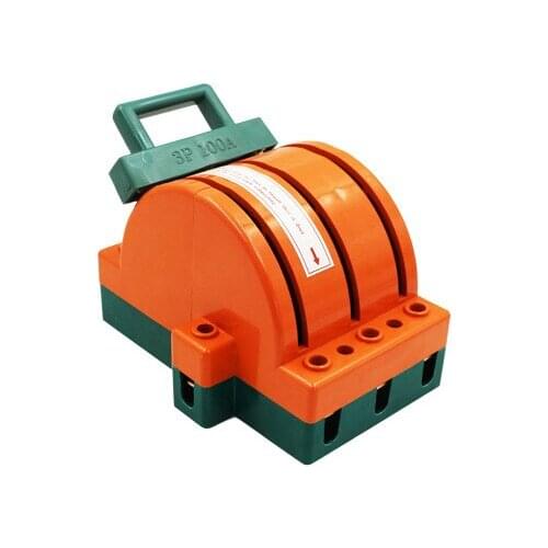 Copper quality 3p100A knife switch hk11 bidirectional double throw knife switch reversing knife switch disconnector