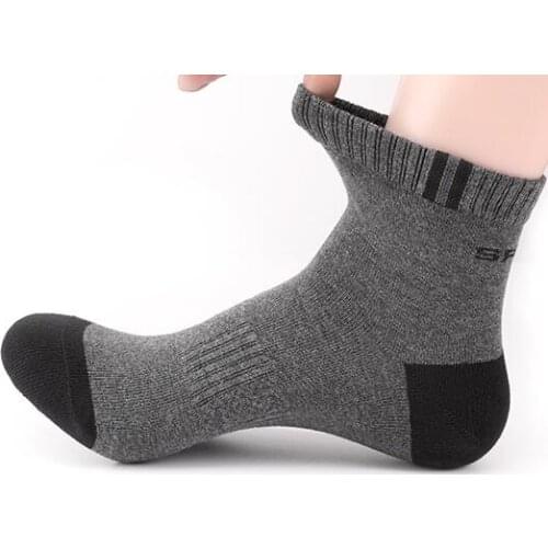 Men socks 100% cotton Autumn socks Calcetines 6pair Crew