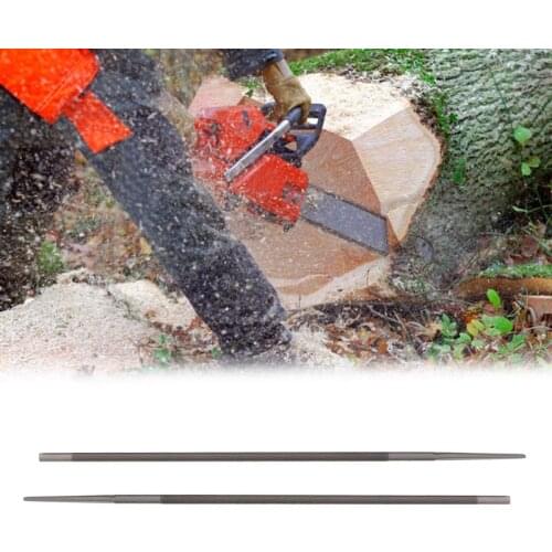Chainsaw Sharpener Kit 12-Pack, 3/16in (4.8mm) Chainsaw File Set â Manual Chain Saw Blade Sharpener Files M7DA