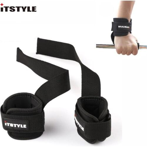 Anit-skid Weightlifting help Gloves Chin Up Supporters Grip Barbell Pads Straps