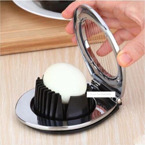 New Arrival F-077 Stainless Steel Egg Slicers Egg Cutter Kitchen Tool For Cutting Eggs / Eggs Petals
