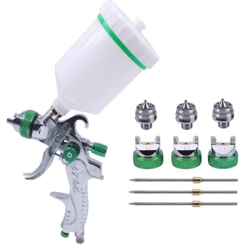 Spray Gun HVLP Professional 1.4 1.7 2.0 mm Nozzle Mini Sprayer for Painting Cars Tool Kits Home DIY Dropping Shipping