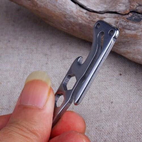 Gear Pocket Suspension Clip Multi Tool Multifunctional Mini EDC Hex Wrenches Tool FK88