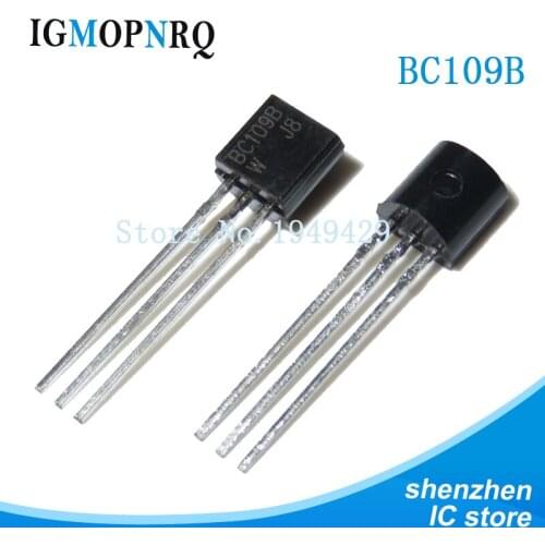 10PCS BC109B TO-92 BC109 TO92 Transistor new