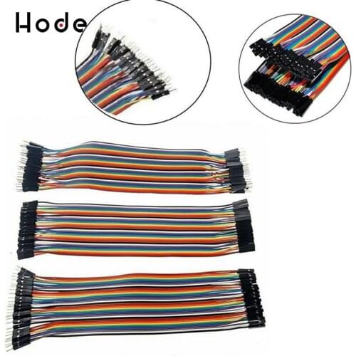 120pcs 20cm Dupont Draht Male To Male Female Jumper Kabel For Arduino Breadboard