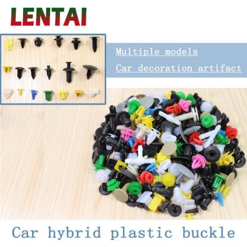 LENTAI For Hyundai solaris i30 tucson 2017 Mini cooper Ssangyong 1000pcs/set Auto Bumper Fastener Car Door Fender Rivet Fastener